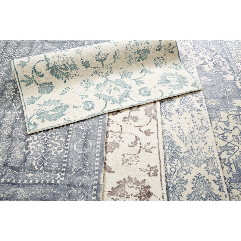 Gerry HandWoven Beige/Green Area Rug Birch Lane